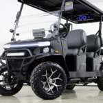 2026 Denago EV Rover XL6 Black 6-Passenger Lithium Cart