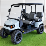 2025 E-Z-GO Liberty ELiTE Lithium PTV – Solar Flare | 4 Forward-Facing Seats | Samsung SDI