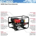 Honda EC3600 Petrol Generator – view 3