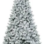9 ft Snow-Flocked Christmas Tree